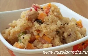 Індійські рецепти упма, російська індію (упма) Індійські рецепти упма, російська індію