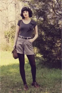 Як носити шорти з колготками, щоб бути в тренді 35 фото, мистецтво бути жінкою (одяг) Як носити шорти з колготками, щоб бути в тренді 35 фото, мистецтво бути жінкою