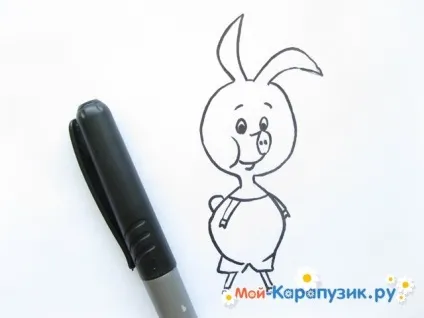 Як намалювати п'ятачка поетапно олівцем (олівцем) Як намалювати п'ятачка поетапно олівцем