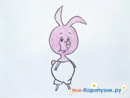 Як намалювати п'ятачка поетапно олівцем (п'ятачка) Як намалювати п'ятачка поетапно олівцем