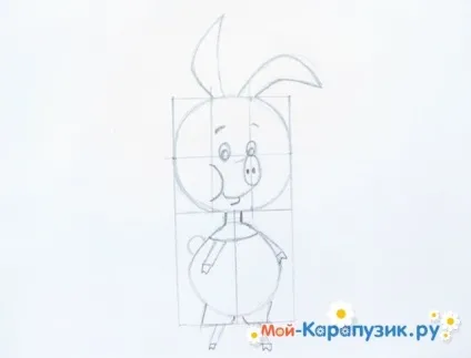 Як намалювати п'ятачка поетапно олівцем (намалювати) Як намалювати п'ятачка поетапно олівцем