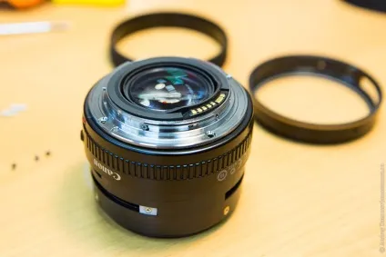 Як відремонтувати об'єктив canon 50 mm f (фотографії) Як відремонтувати об'єктив canon 50 mm f