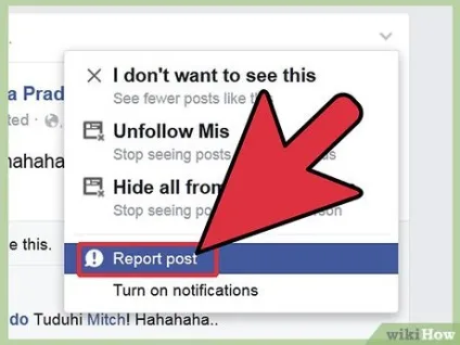 Як поскаржитися на повідомлення facebook (facebook) Як поскаржитися на повідомлення facebook
