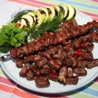 Рецепти шашлику з яловичої печінки (шашлику) Рецепти шашлику з яловичої печінки