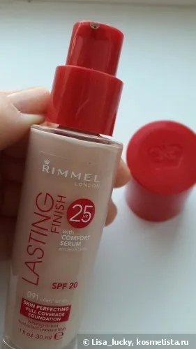 Rimmel lasting finish 25 hour foundation spf 20 (091 light ivory) відгуки (щільний тональний крем) Rimmel lasting finish 25 hour foundation spf 20 (091 light ivory) відгуки