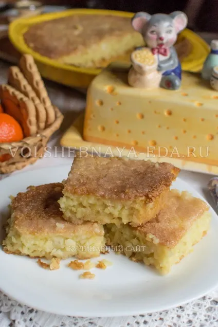 Рисова запіканка, рецепт з фото, чарівна (рисова) Рисова запіканка, рецепт з фото, чарівна