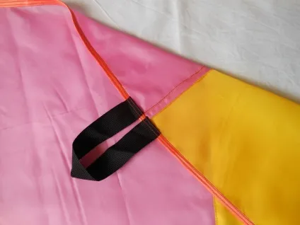 Як зробити парашут з тканини для дітей (Дорослі піднімають опускають парашут) Як зробити парашут з тканини для дітей