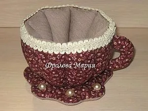 Як зшити текстильну чашку - ярмарок майстрів - ручна робота, handmade (текстильна чашка) Як зшити текстильну чашку - ярмарок майстрів - ручна робота, handmade