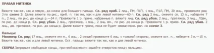 Як зв'язати мітенки спицями (в'язання спицями) Як зв'язати мітенки спицями