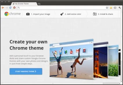 Як створити тему для google chrome