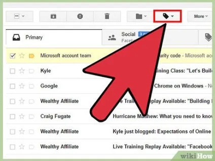Як створити папку в gmail