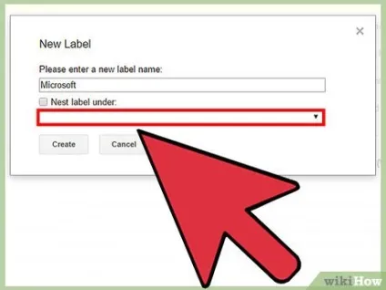 Як створити папку в gmail