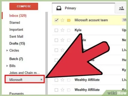 Як створити папку в gmail