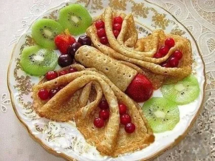 Як прикрасити млинці на Масляну, святкові рецепти (масницю) Як прикрасити млинці на Масляну, святкові рецепти