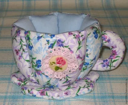 Як зшити текстильну чашку - ярмарок майстрів - ручна робота, handmade (наповнювач) Як зшити текстильну чашку - ярмарок майстрів - ручна робота, handmade