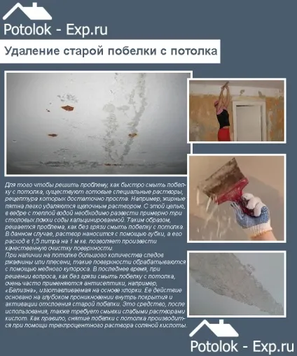 Як зняти побілку зі стелі швидко своїми руками перевірені способи! (Швидко) Як зняти побілку зі стелі швидко своїми руками перевірені способи!