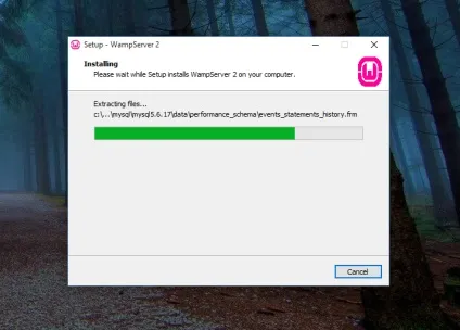 Як встановити сервер wamp