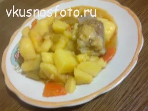 Картопля з огірками, смачно з фото (огірками) Картопля з огірками, смачно з фото