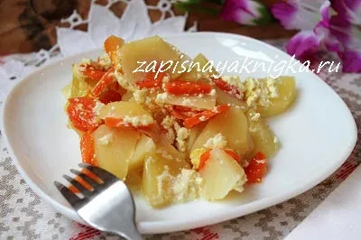Картопля зі сметаною в духовці (сметаною) Картопля зі сметаною в духовці