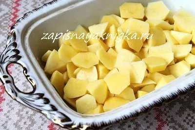 Картопля зі сметаною в духовці (картопля сметаною духовці) Картопля зі сметаною в духовці