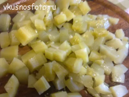 Картопля з огірками, смачно з фото (рецепти з картоплі) Картопля з огірками, смачно з фото