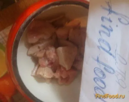 Картопля з курячим м'ясом з часником і сметаною в горщику рецепт з фото (м'ясом часником сметаною) Картопля з курячим м'ясом з часником і сметаною в горщику рецепт з фото