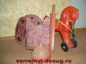Костюм богатиря своїми руками (Юрій Сімейне дозвілля) Костюм богатиря своїми руками