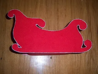Цукерниця санки Діда Мороза - ярмарок майстрів - ручна робота, handmade