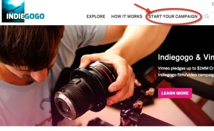 Краудфандінговая платформа - indiegogo - краудфандінг і його похідні, mmgp