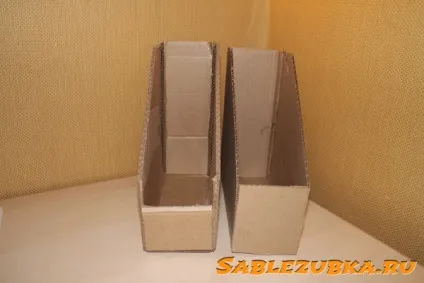 Короб для паперів своїми руками з картону (лоток для паперу) Короб для паперів своїми руками з картону