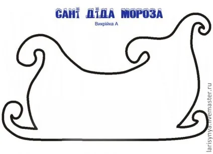 Цукерниця санки Діда Мороза - ярмарок майстрів - ручна робота, handmade