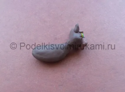Кішка з пластиліну