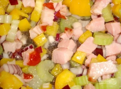 Курка з квасолею в духовці, простоповар (курка) Курка з квасолею в духовці, простоповар