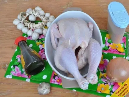 Курка гриль в духовці на рожні (покроковий рецепт з фото) (духовці) Курка гриль в духовці на рожні (покроковий рецепт з фото)