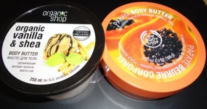 Масло для тіла organic shop vs масла для тіла the body shop - контрольна закупівля - makeit-up -