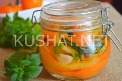 Маринований болгарський перець швидкого приготування - їсти нема (маринований болгарський перець швидкого приготування) Маринований болгарський перець швидкого приготування - їсти нема