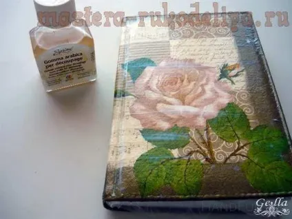 Майстер-клас з декупажу на шкірі щоденник (щоденник) Майстер-клас з декупажу на шкірі щоденник