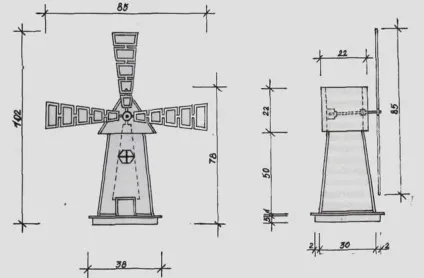 Млин на дачі своїми руками основні етапи створення (млин) Млин на дачі своїми руками основні етапи створення