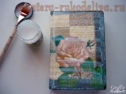 Майстер-клас з декупажу на шкірі щоденник (майстер-клас) Майстер-клас з декупажу на шкірі щоденник