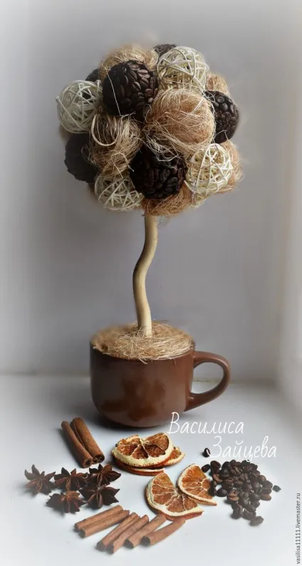 Майстер-клас топиарий «затишний» - ярмарок майстрів - ручна робота, handmade (клейовий пістолет) Майстер-клас топиарий «затишний» - ярмарок майстрів - ручна робота, handmade