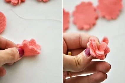 Роза з фетру своїми руками (руками) Роза з фетру своїми руками