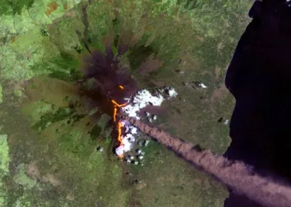 Ru 15 приголомшливих видів вулканів з космосу - terraoko - світ твоїми очима (космосу) Ru 15 приголомшливих видів вулканів з космосу - terraoko - світ твоїми очима