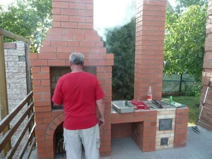 Садова піч яку і як зробити, моя дача