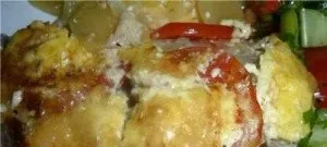 М'ясо по французьки з яловичини (обробну дошку перекладаємо) М'ясо по французьки з яловичини