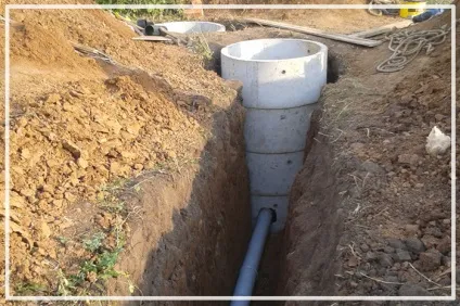 Обсяг каналізаційного колодязя і розрахунок обсягу калькулятором