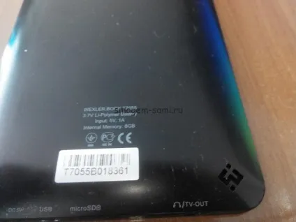 Неможливо зарядити телефон електронна книга! Розбирання, заміна роз'єму usb і ремонт роз'єму живлення на wexler (електронна книга) Неможливо зарядити телефон електронна книга! Розбирання, заміна роз'єму usb і ремонт роз'єму живлення на wexler