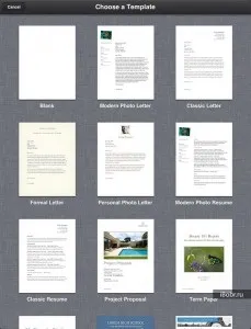Огляд pages для ipad