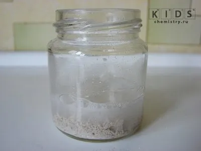 Досвід з вапняної водою помутніння (досвід з вапняної водою) Досвід з вапняної водою помутніння