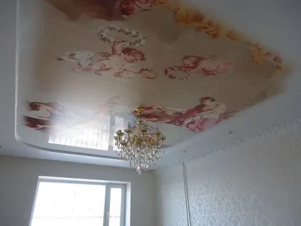 Огляд і порівняння натяжних стель в спальні, а також з гіпсокартону, фото дизайну матових і (натяжних) Огляд і порівняння натяжних стель в спальні, а також з гіпсокартону, фото дизайну матових і