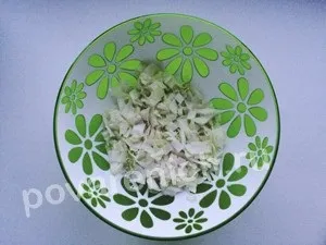 Овочевий салат з куркою і натуральним йогуртом, рецепт салату з куркою і йогуртом (салат) Овочевий салат з куркою і натуральним йогуртом, рецепт салату з куркою і йогуртом